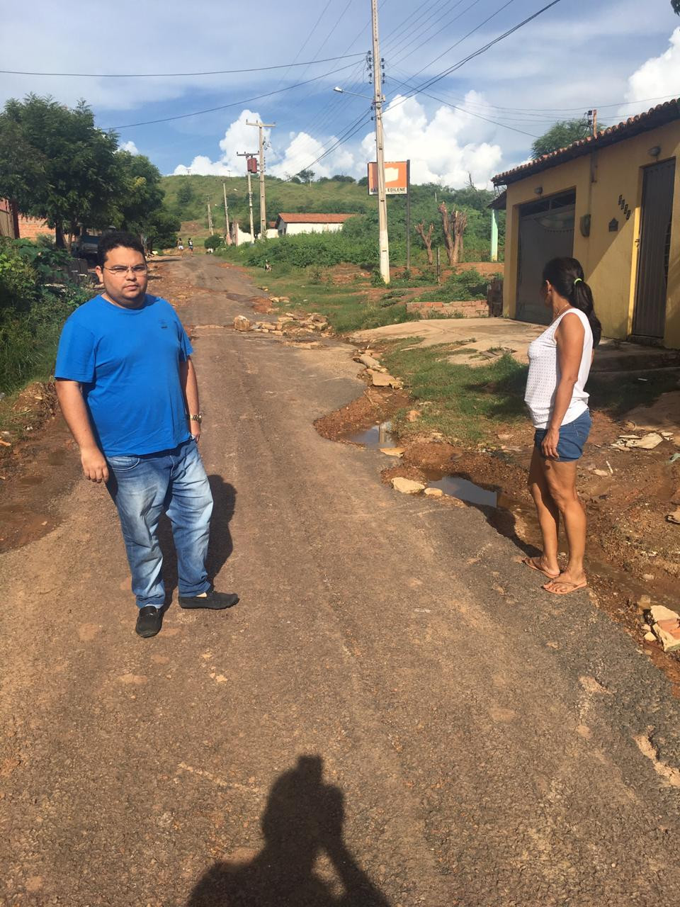 Afonsinho pede pavimentação de ruas no bairro Conduru 