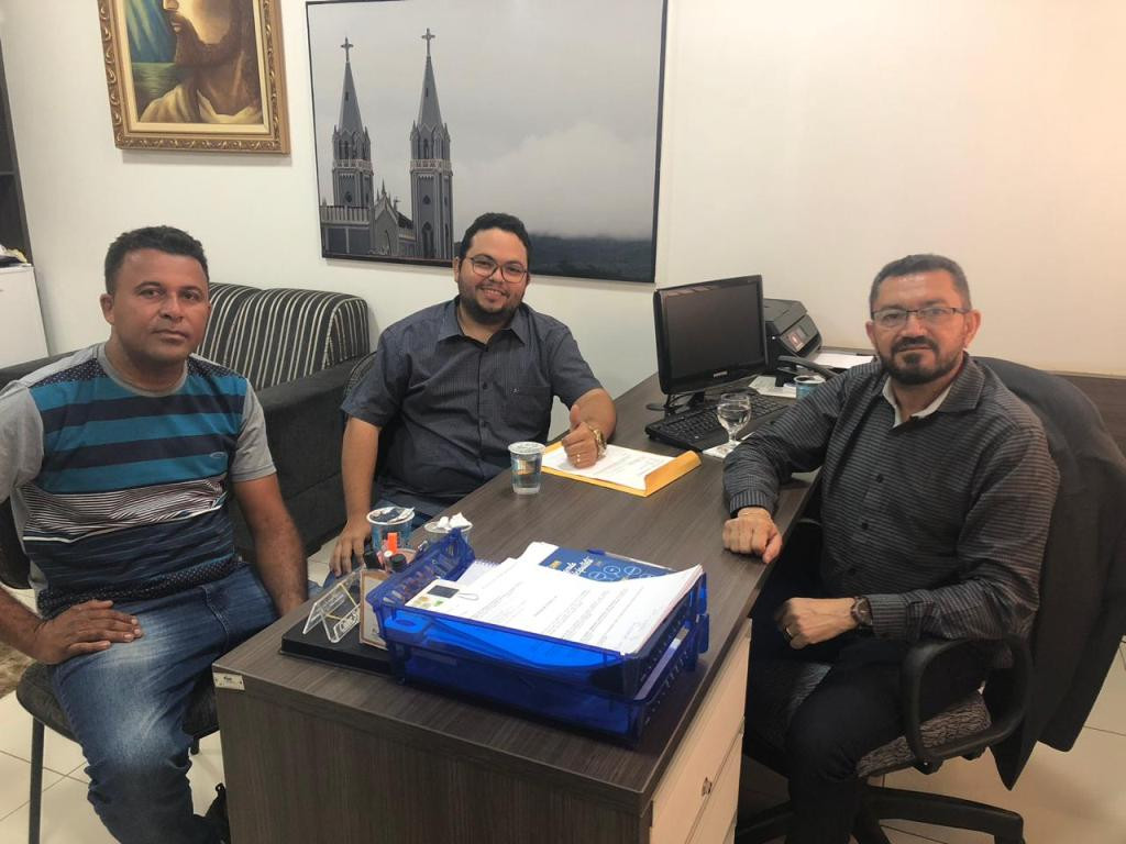 Em audiência com o prefeito, vereador Afonsinho pede melhorias para o bairro Morada do Sol